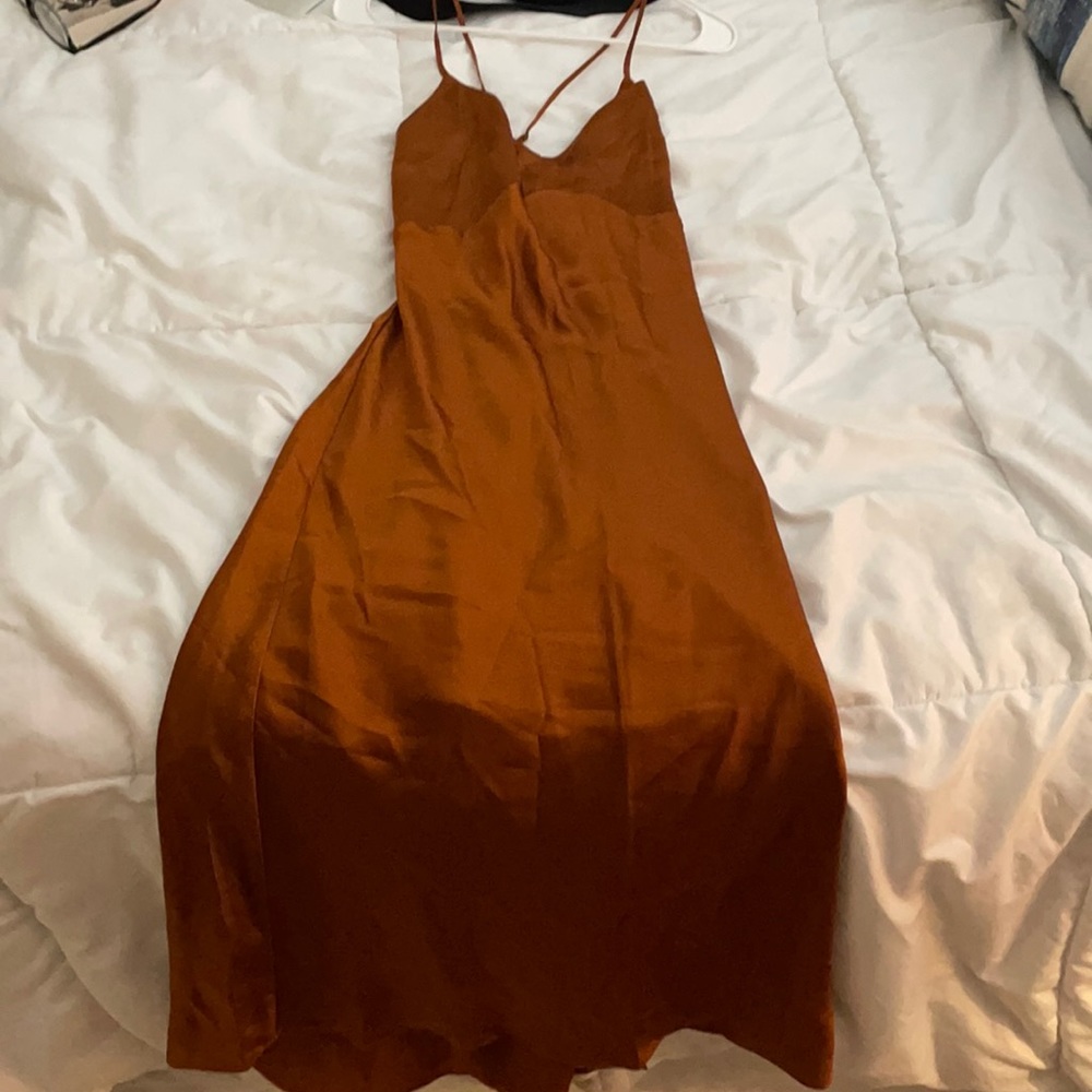 Abercrombie Satin Slip dress